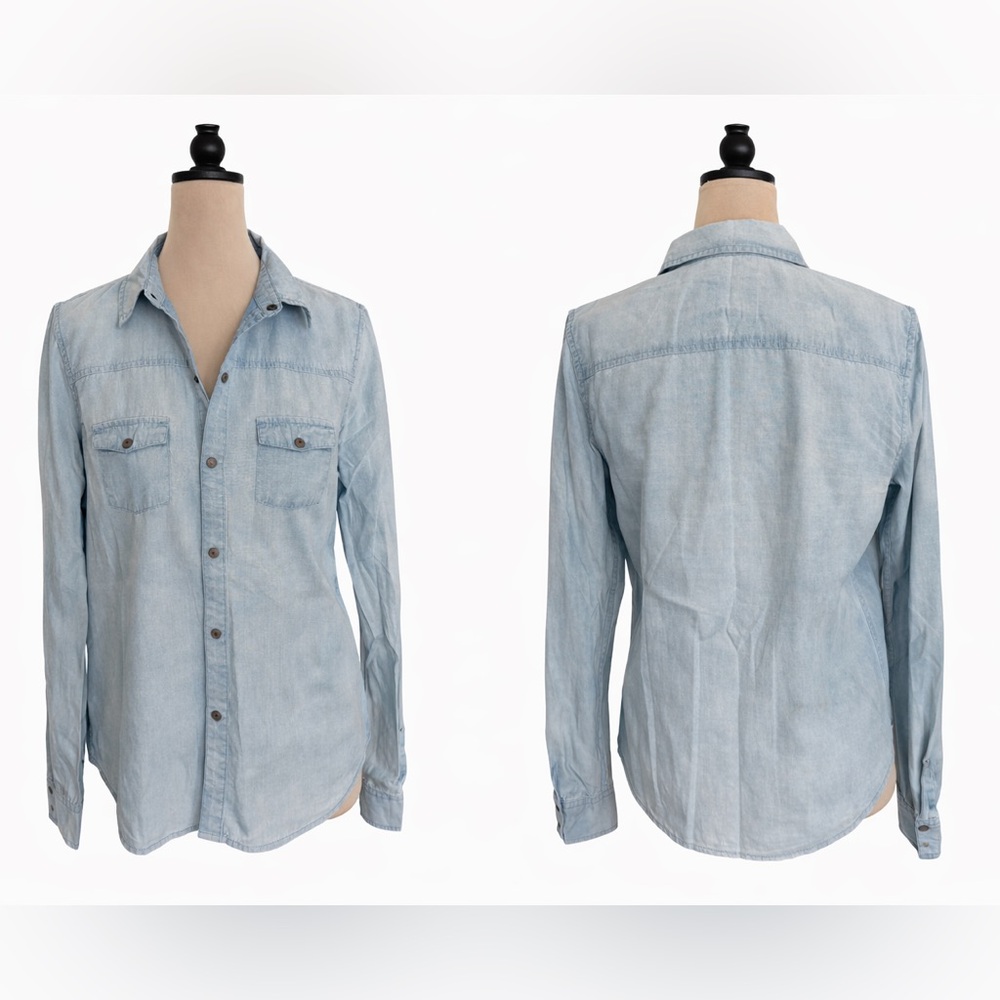 The‎ shirt by CF Chambray button down shirt, light blue button down